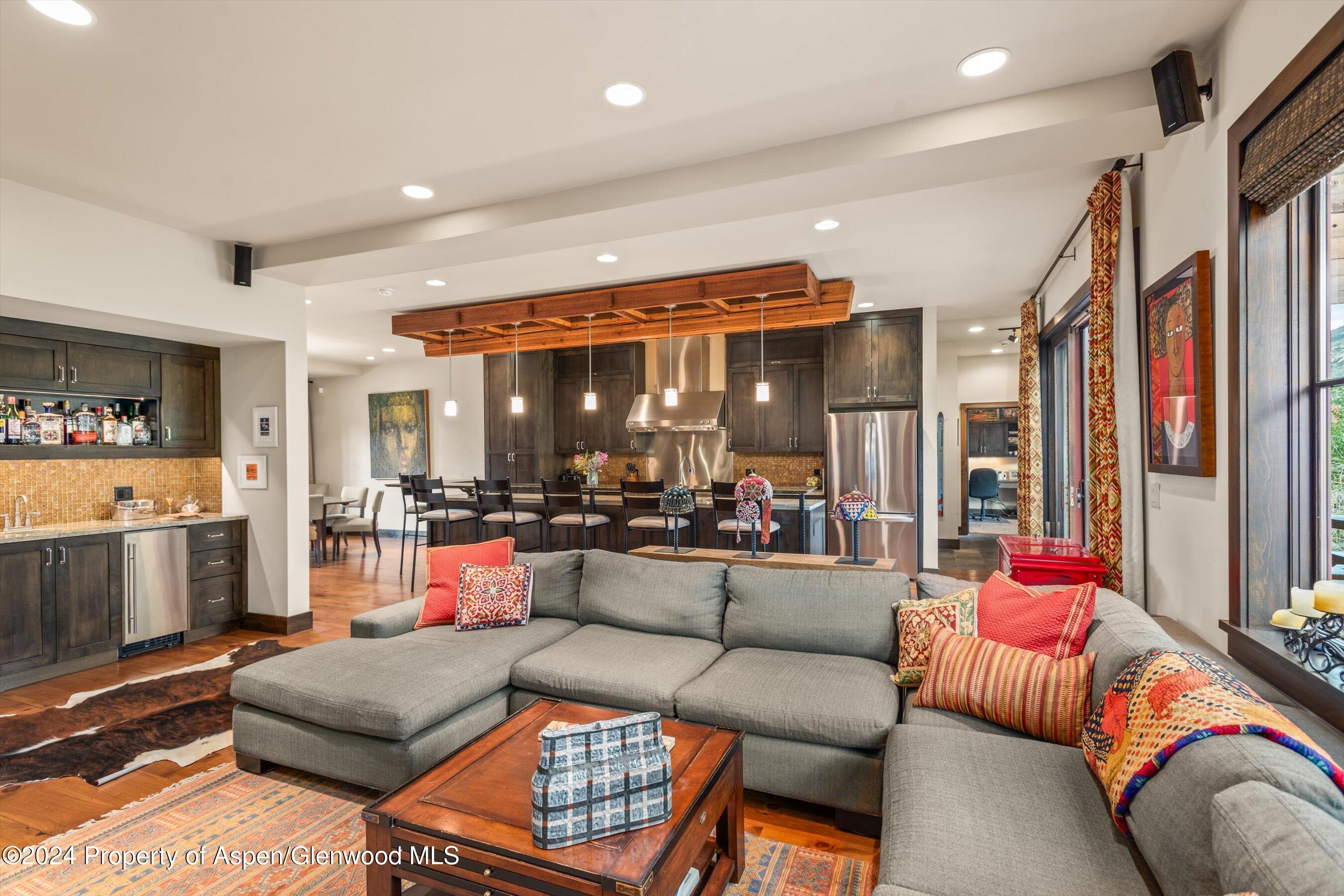 342 Sopris Circle Basalt, CO 81621 - Photo 19 of 34 a living room with furniture and a large window