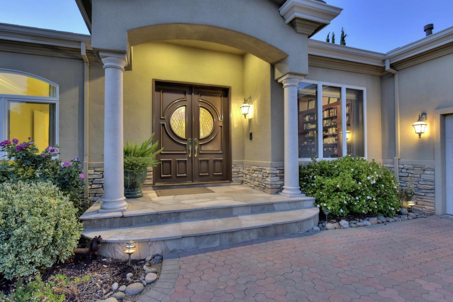 15867 Mina Way Saratoga, CA 95070 - Photo 4 of 43 a view of a entryway door of the house