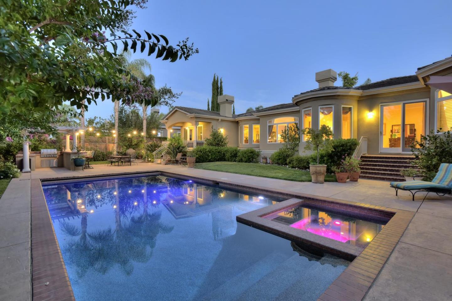 15867 Mina Way Saratoga, CA 95070 - Photo 43 of 43 a view of swimming pool with lounge chair