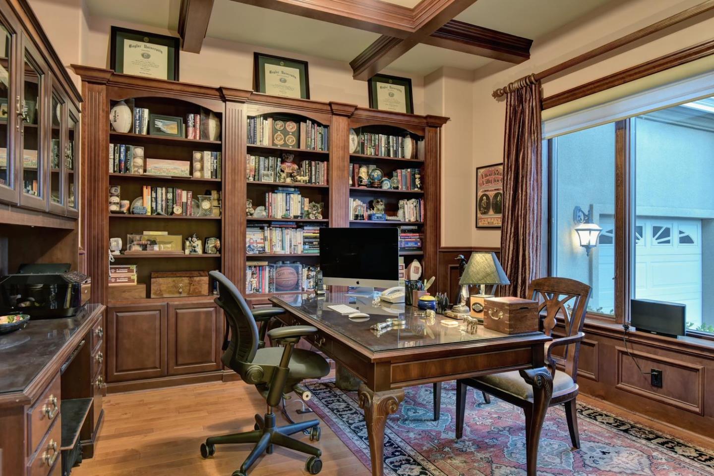 15867 Mina Way Saratoga, CA 95070 - Photo 6 of 43 a view of a workspace with furniture