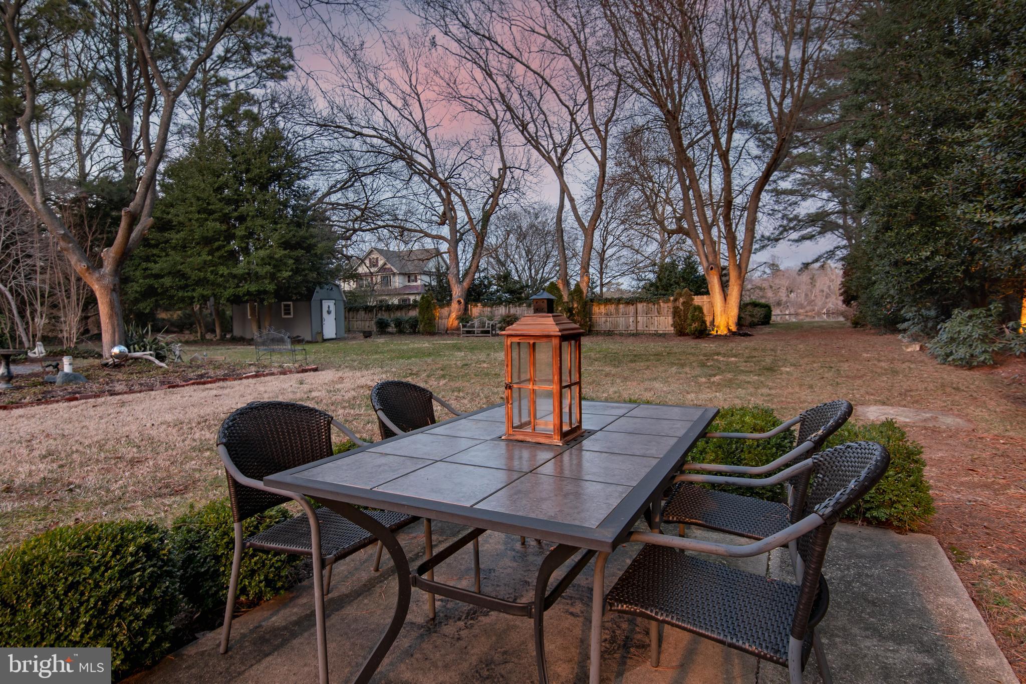 5529 Whitehall Road Cambridge, MD 21613 - Photo 5 of 41 Backyard Dining with a View
