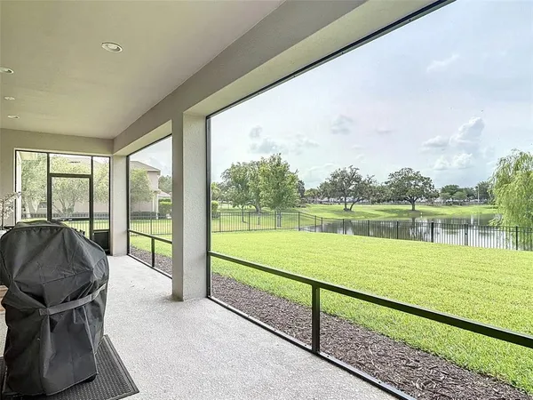 a view of outdoor space and city view