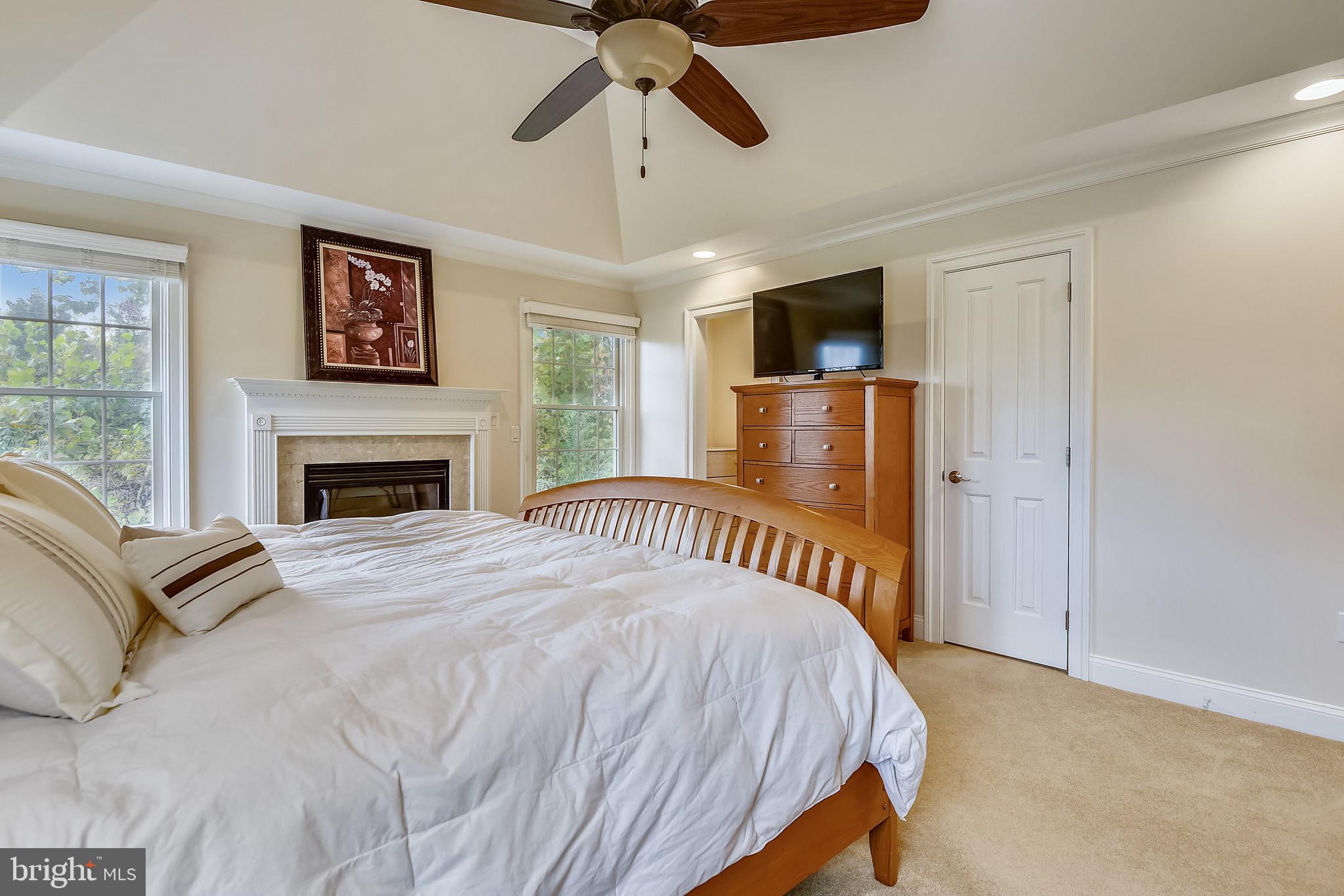 4860 Friendship Acres Road Nanjemoy, MD 20662 - Photo 34 of 102 Gas fireplace, ceiling fan, tray ceiling