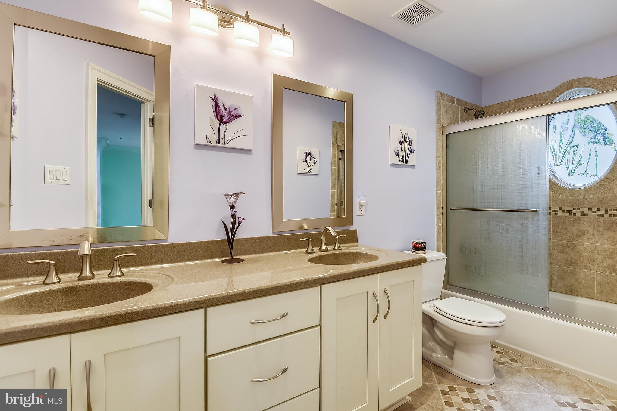 4860 Friendship Acres Road Nanjemoy, MD 20662 - Photo 40 of 102 Hall bath with double vanity