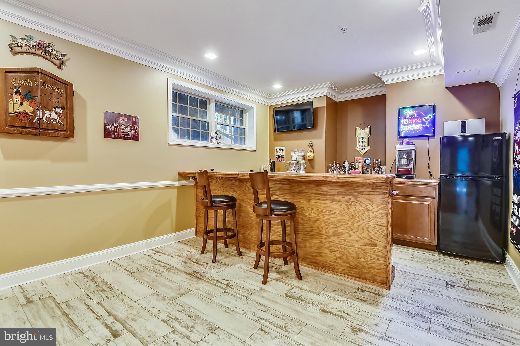 4860 Friendship Acres Road Nanjemoy, MD 20662 - Photo 62 of 102 Bar area with refrigerator