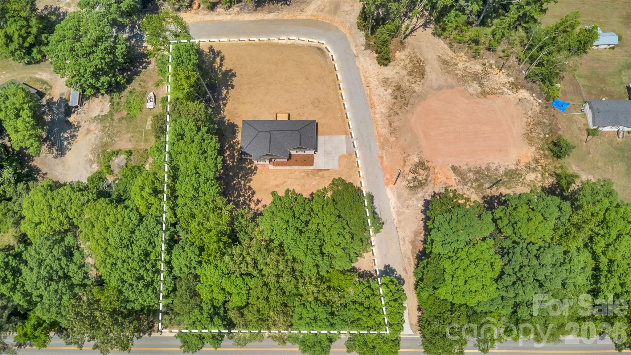 0 Cimmeron Road Lancaster, SC 29720 - Photo 28 of 29 an aerial view of residential houses with outdoor space