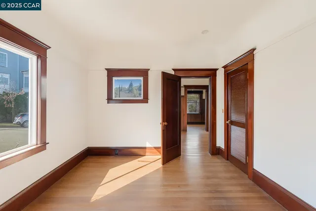 a view of a storage room