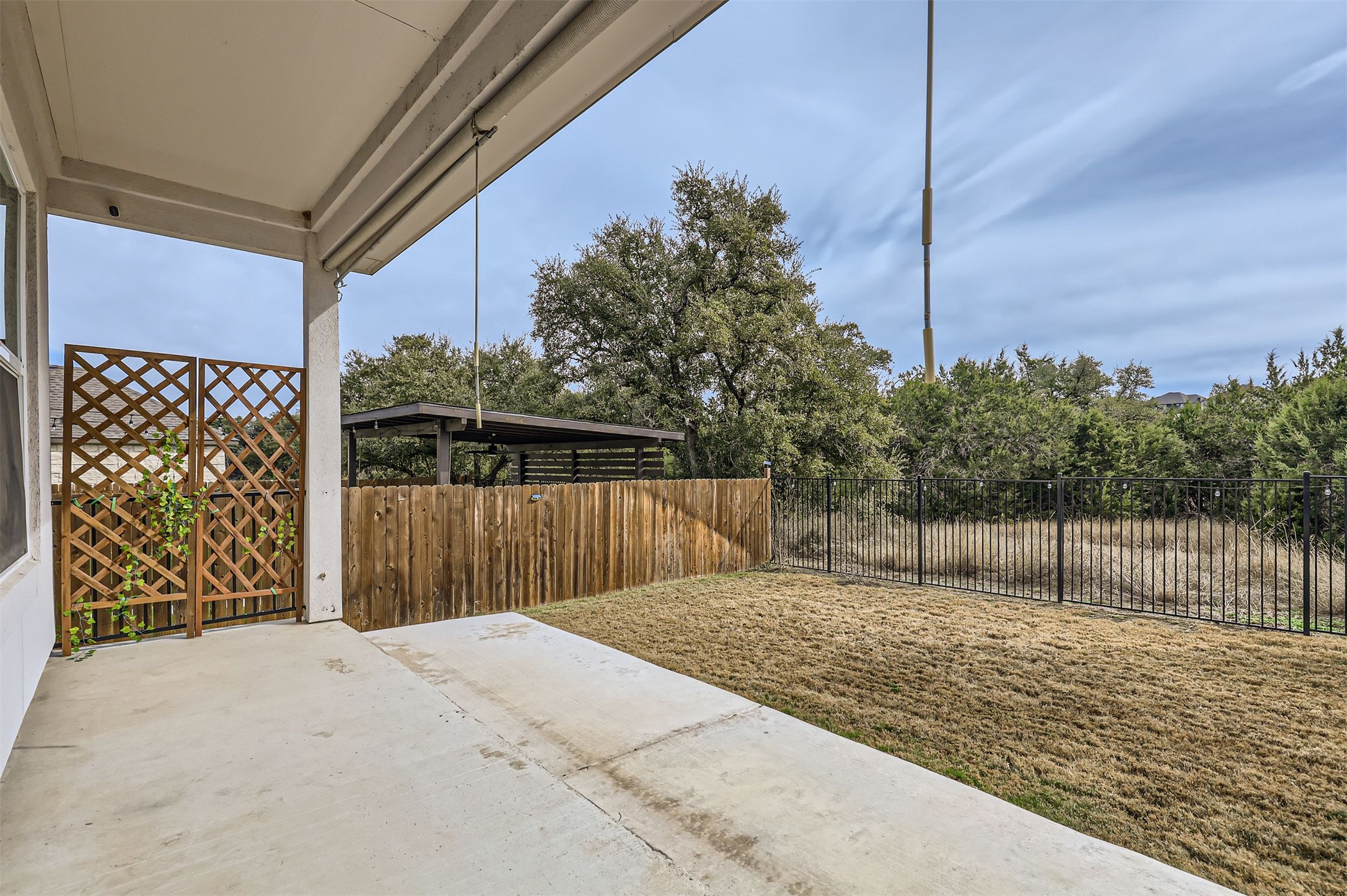 1632 Woolsey Way Leander, TX 78641 - Photo 26 of 29 View of patio that has been extended as a step down.