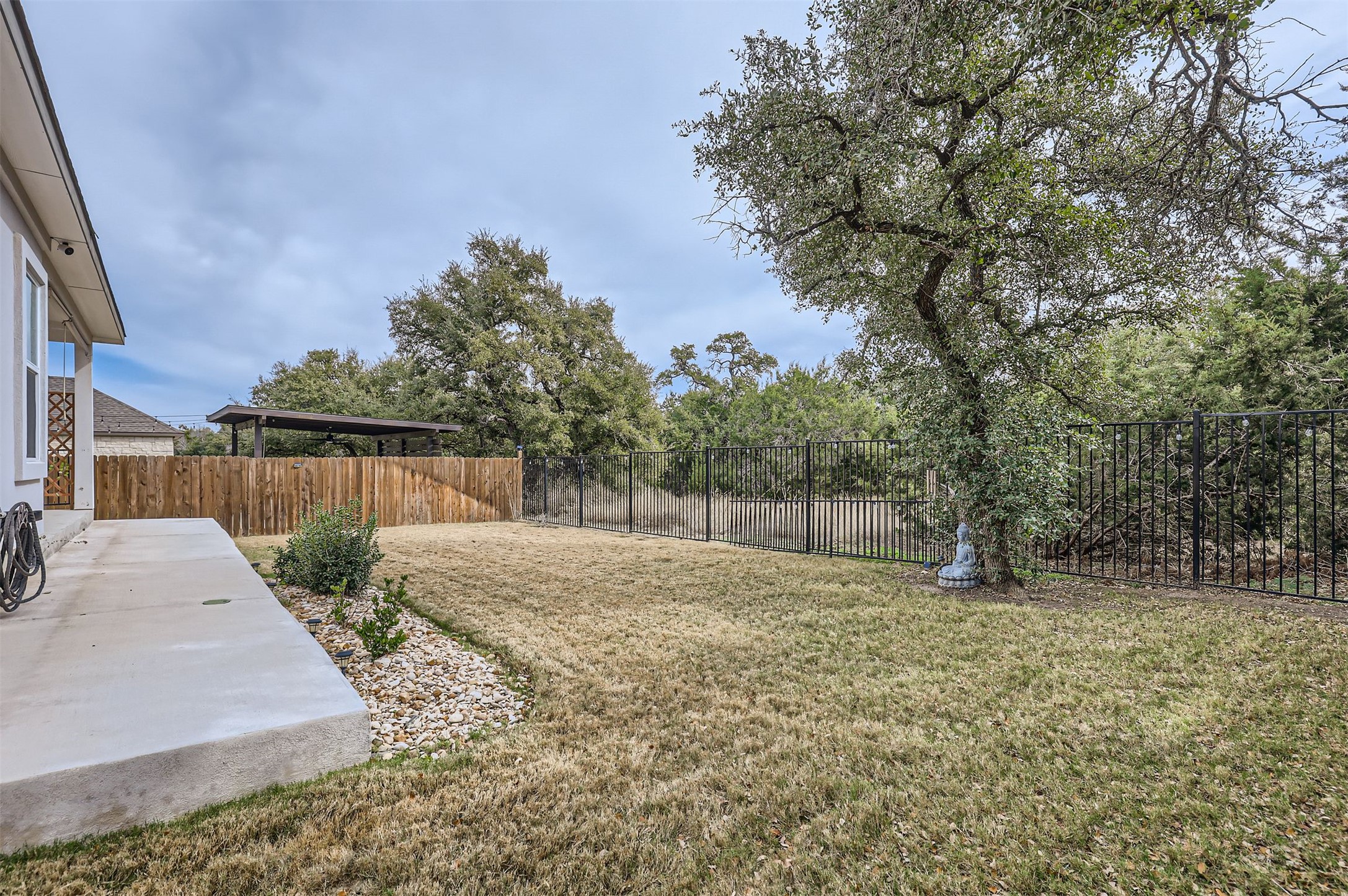 1632 Woolsey Way Leander, TX 78641 - Photo 28 of 29 Private spaces as the yard backs to a greenbelt.