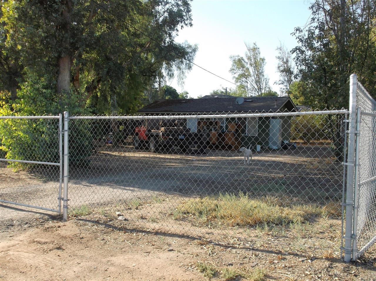 1244 Barnett Road Ramona, CA 92065 - Photo 17 of 18 Exterior front view of 2nd unit. This unit is fully fenced in with a separate entrance.