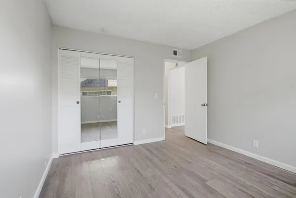 wooden floor in an empty room