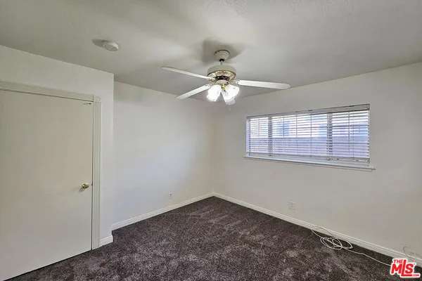 a window in an empty room