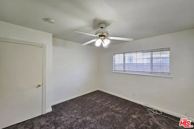 a window in an empty room