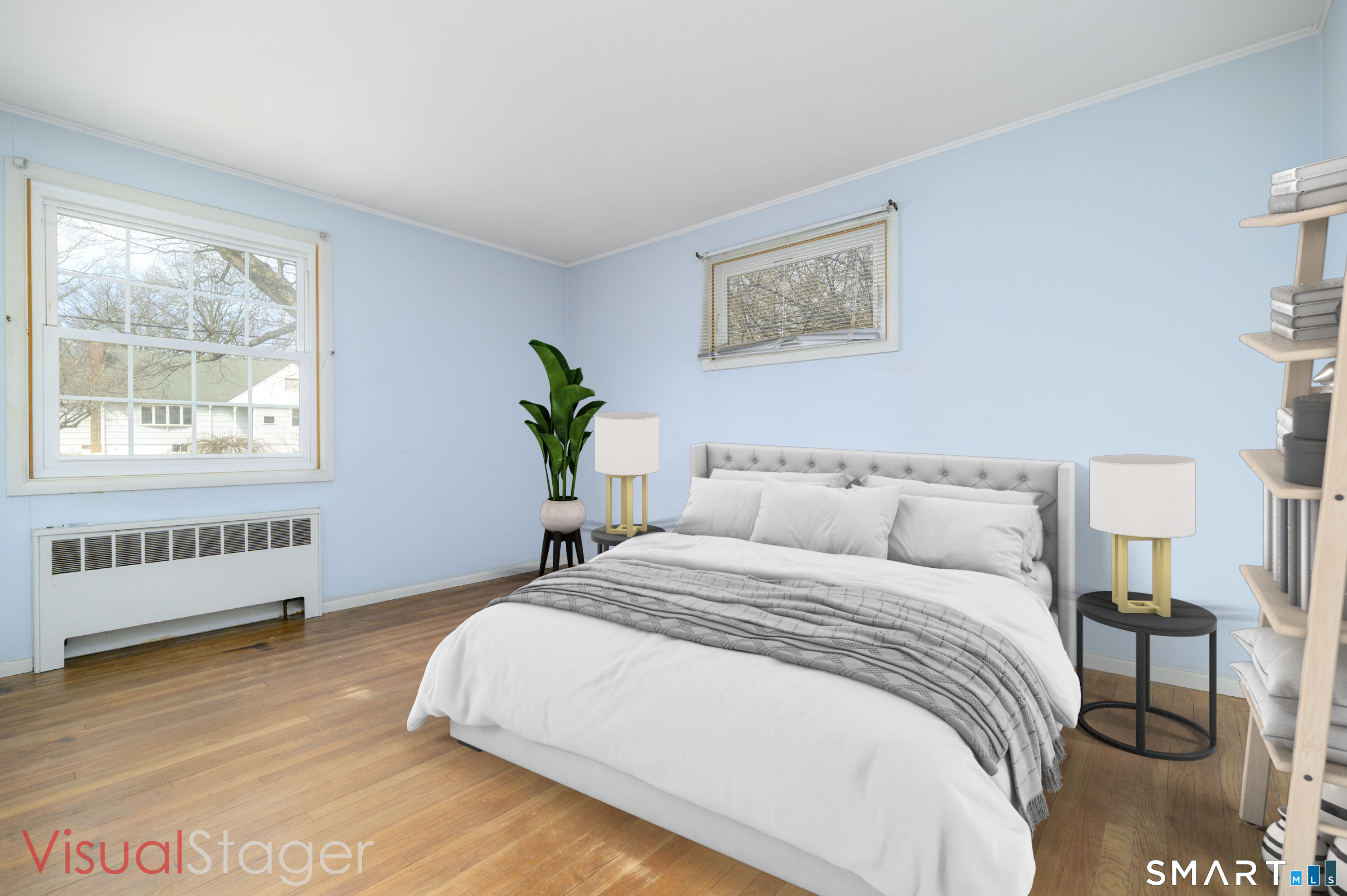 64 Alpine Street Stamford, CT 06905 - Photo 10 of 19 a bedroom with a bed and a window