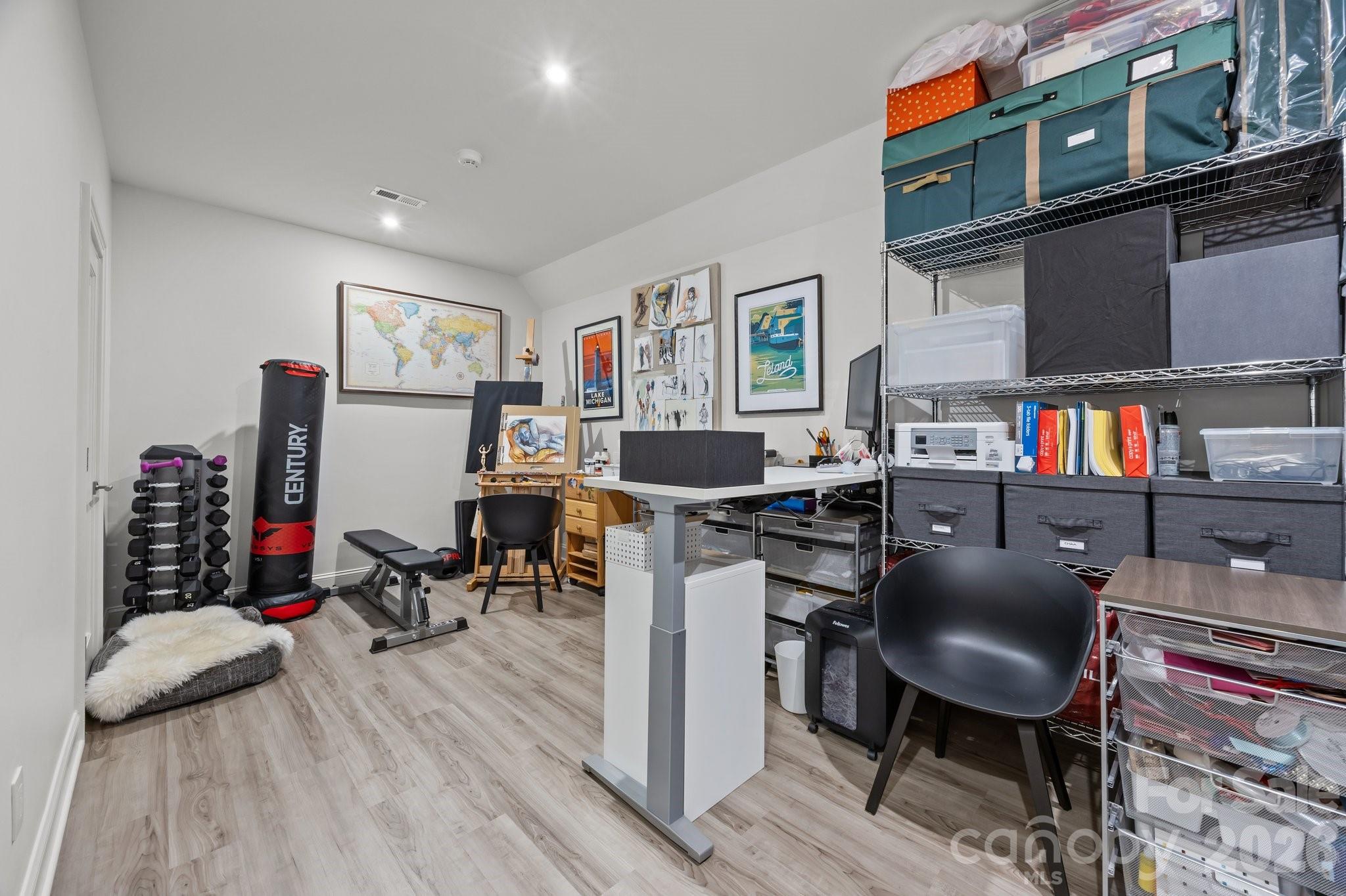 1550 High Street Charlotte, NC 28211 - Photo 30 of 34 a view of a workspace with furniture and toys