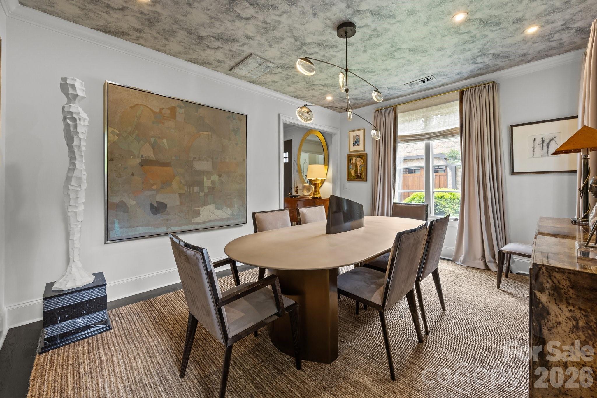 1550 High Street Charlotte, NC 28211 - Photo 7 of 34 a view of a dining room with furniture window and outside view