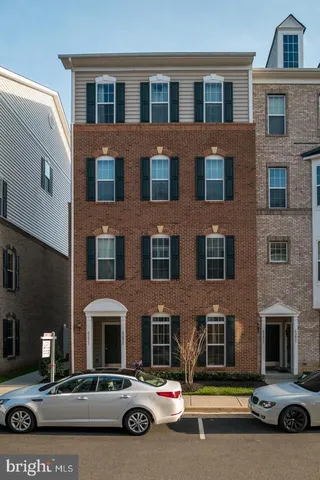 a car parked in front of a building