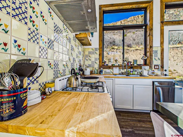 a very nice looking room with a large window