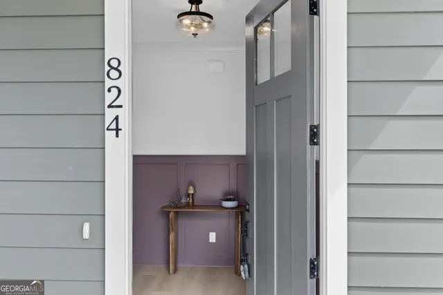 a view of storage and utility room