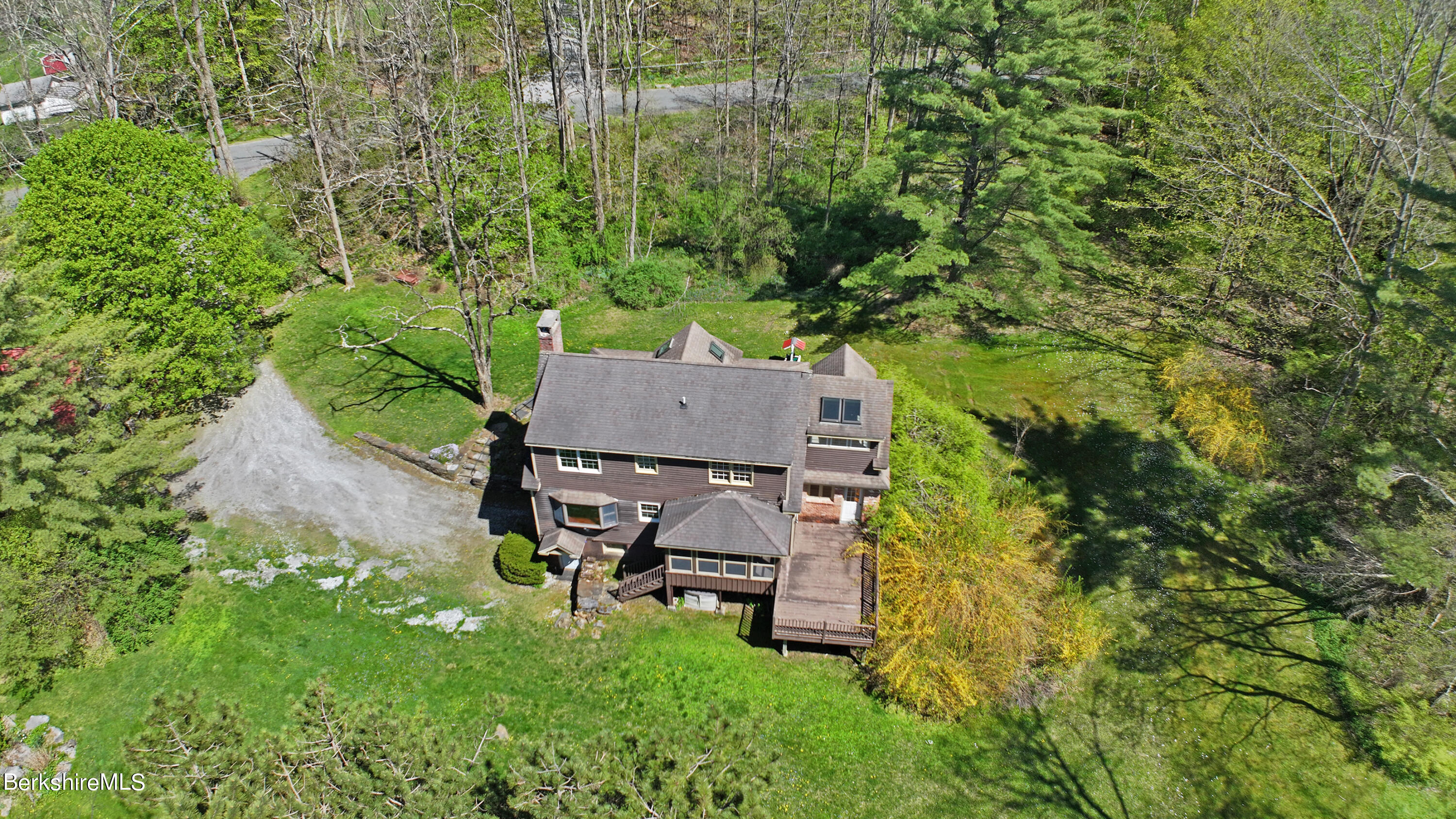 60 Cone Hill Road Richmond, MA 01254 - Photo 20 of 51 VIEW OF BACK YARD & HOUSE