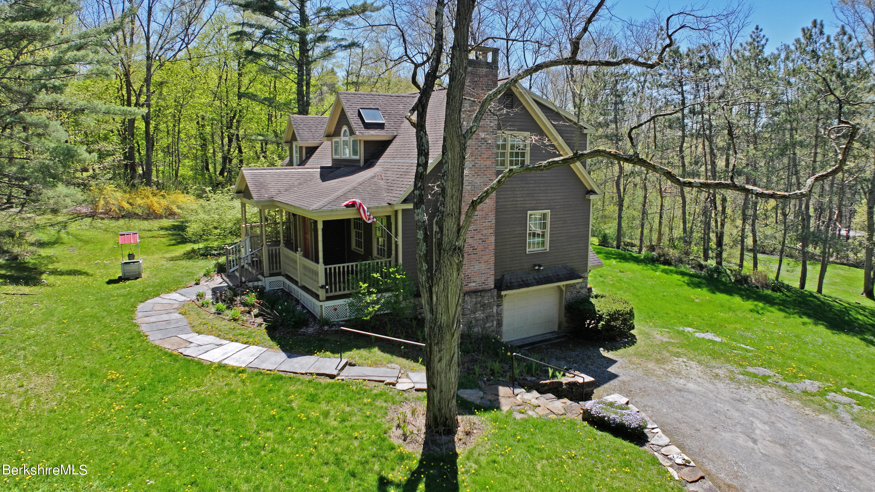 60 Cone Hill Road Richmond, MA 01254 - Photo 3 of 51 Up the walkway to the front door...
