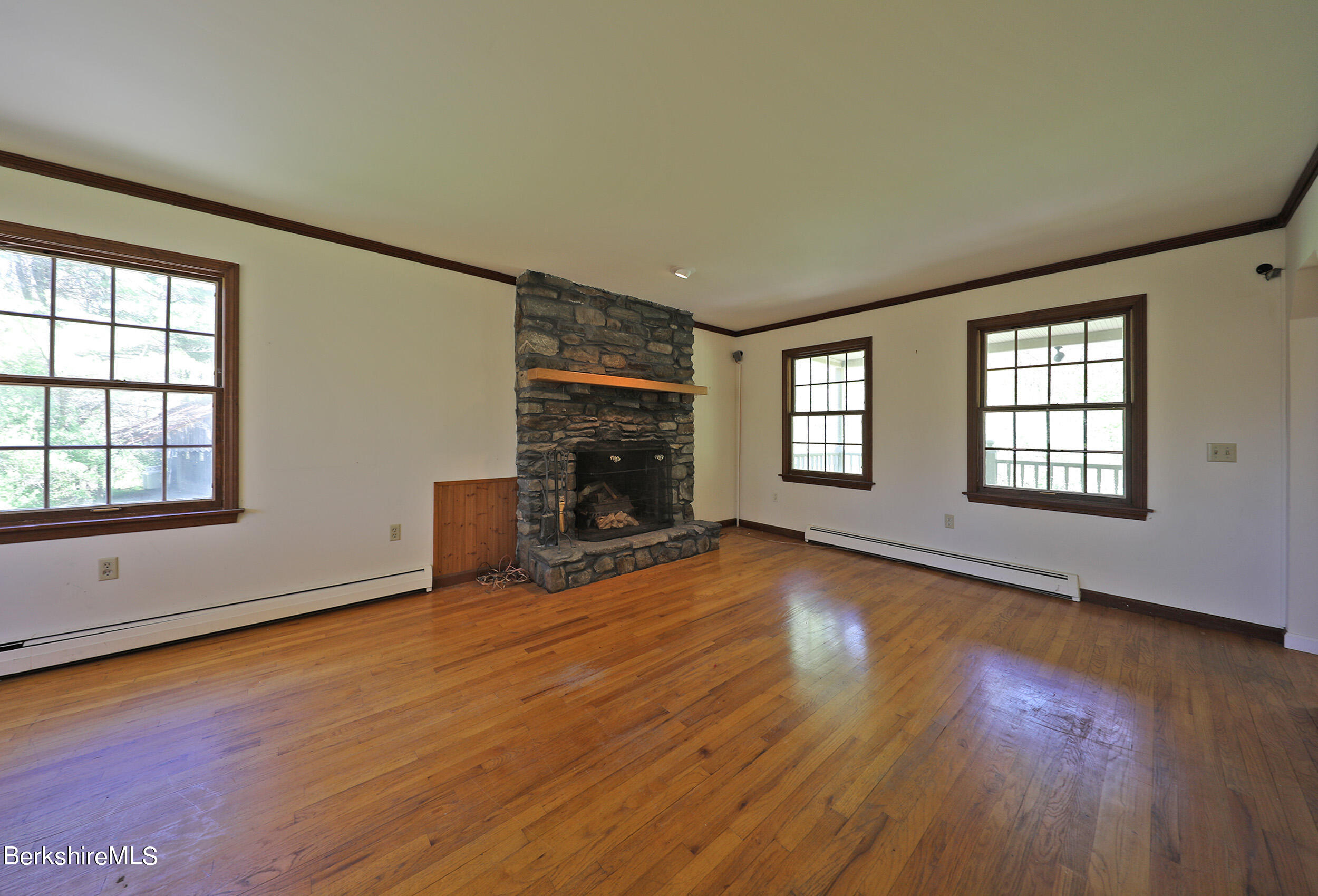 60 Cone Hill Road Richmond, MA 01254 - Photo 6 of 51 Living Room with Fireplace