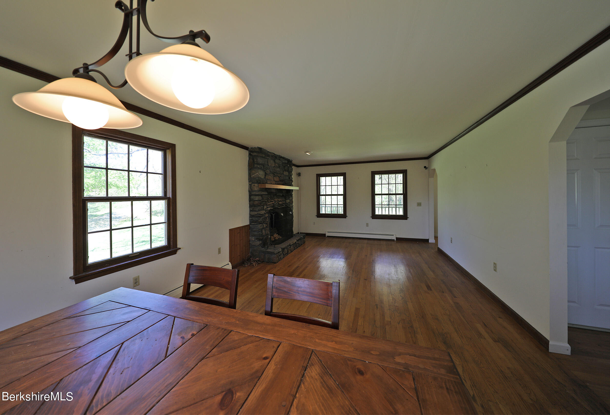 60 Cone Hill Road Richmond, MA 01254 - Photo 9 of 51 Dining to Living Room
