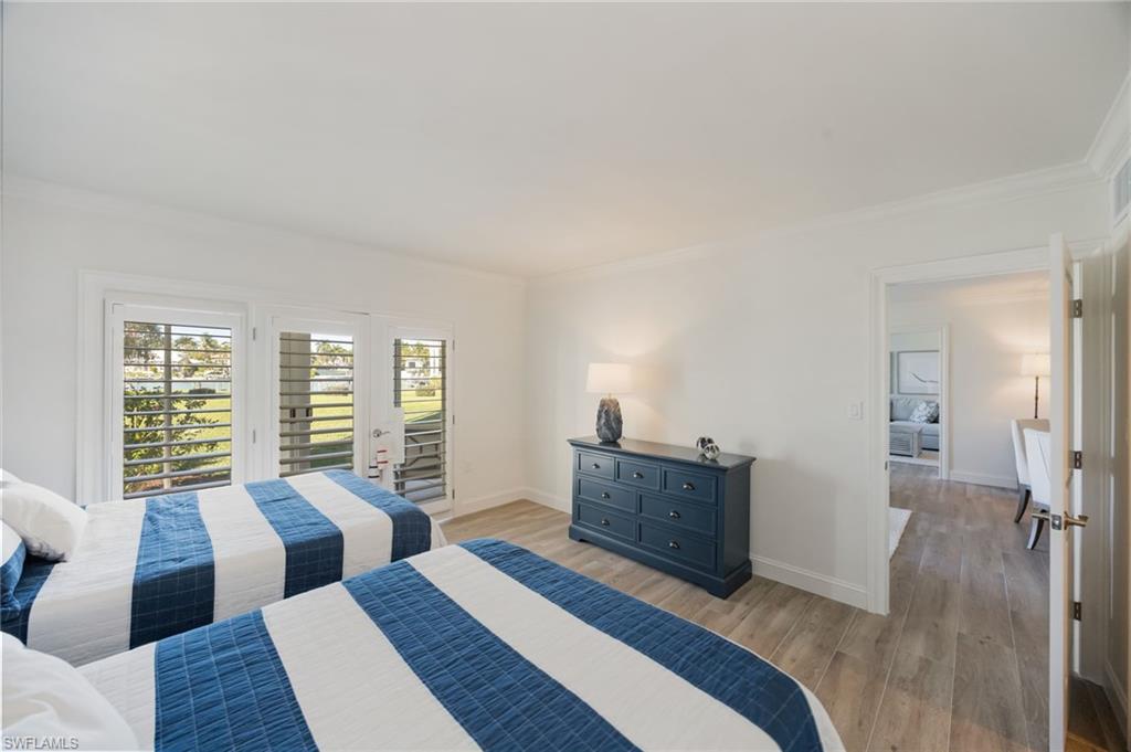 383 Harbour Drive, Unit 101 Naples, FL 34103 - Photo 16 of 30 Second Bedroom with views of the Bay