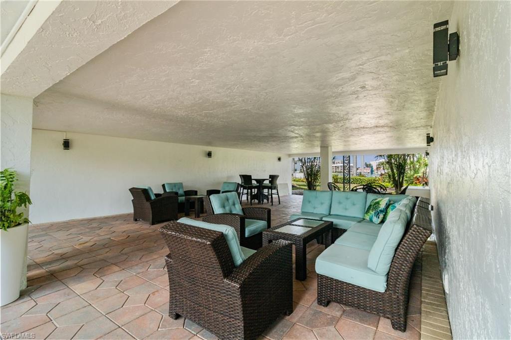 383 Harbour Drive, Unit 101 Naples, FL 34103 - Photo 28 of 30 Common Patio area