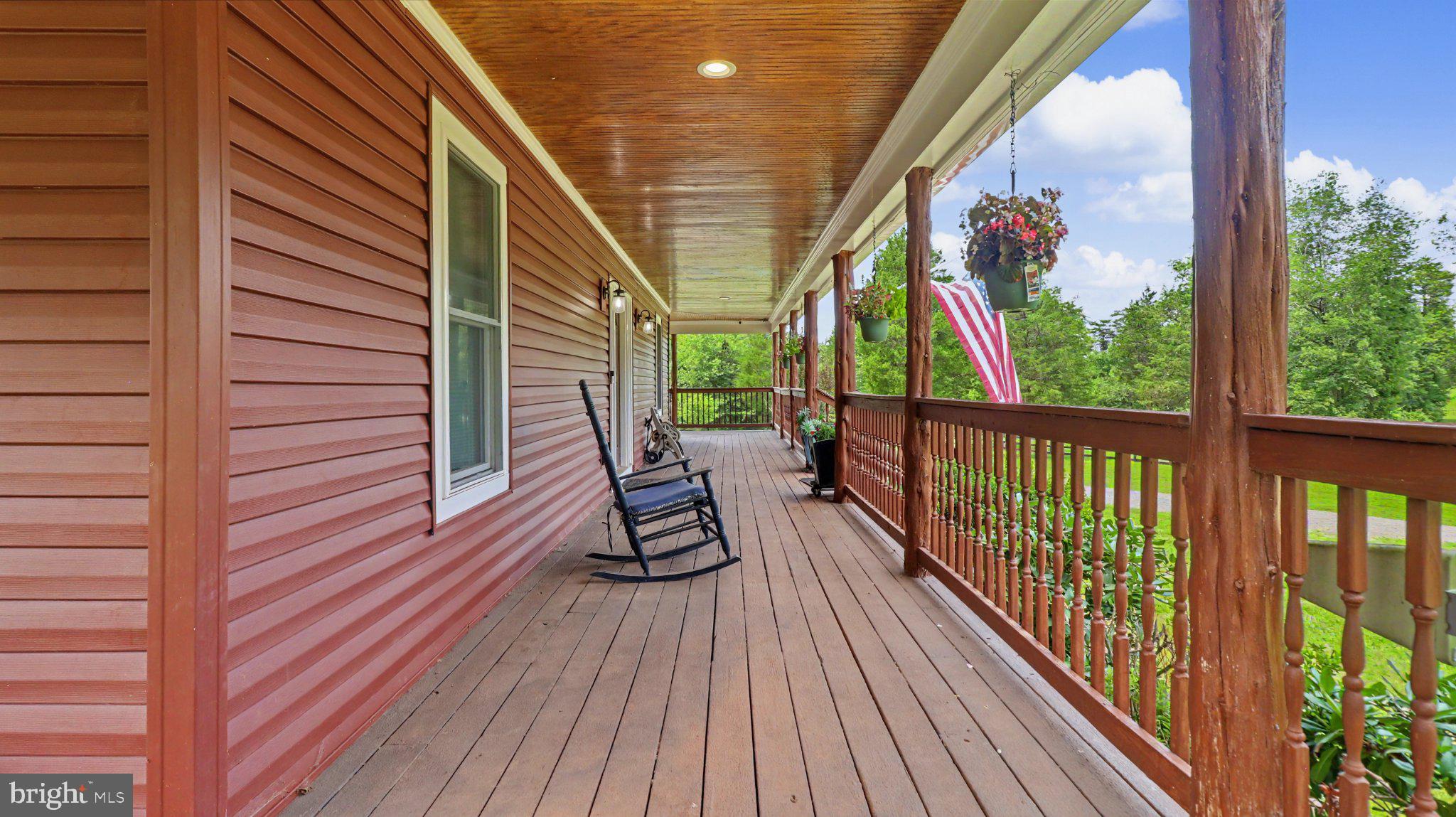 2113 Courthouse Road Catlett, VA 20119 - Photo 16 of 87 Charming porch with scenic views.