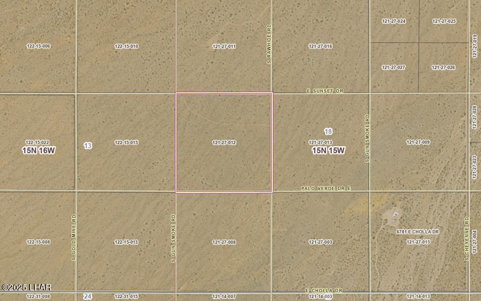 2664 South Rawhide Road Yucca, AZ 86438 - Photo 74 of 84 sct 2664 map2
