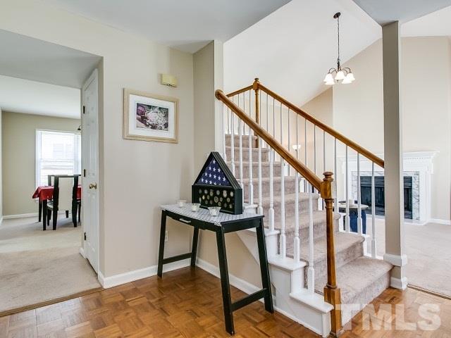 5709 Edgebury Road Raleigh, NC 27613 - Photo 3 of 20 a view of entryway and hall