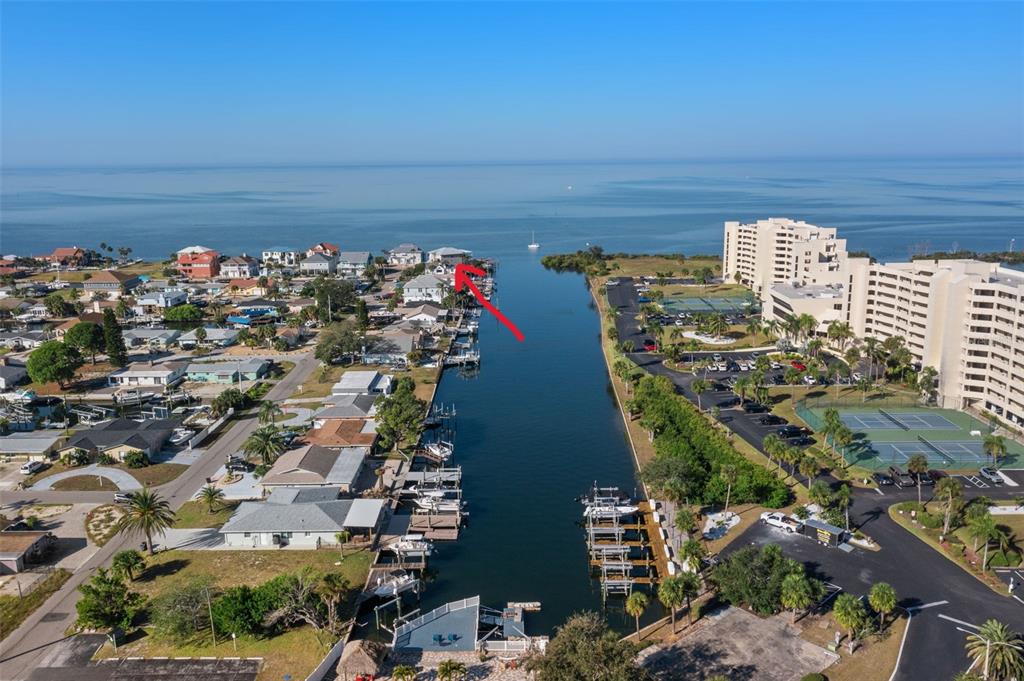 5889 Beverly Drive Hudson, FL 34667 - Photo 3 of 16 an aerial view of beach and ocean