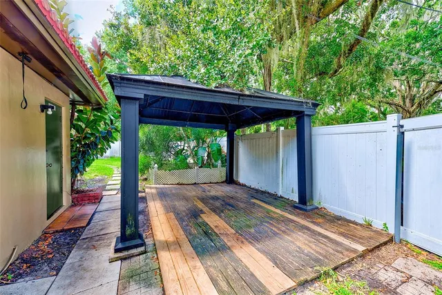 a front view of a house with entryway