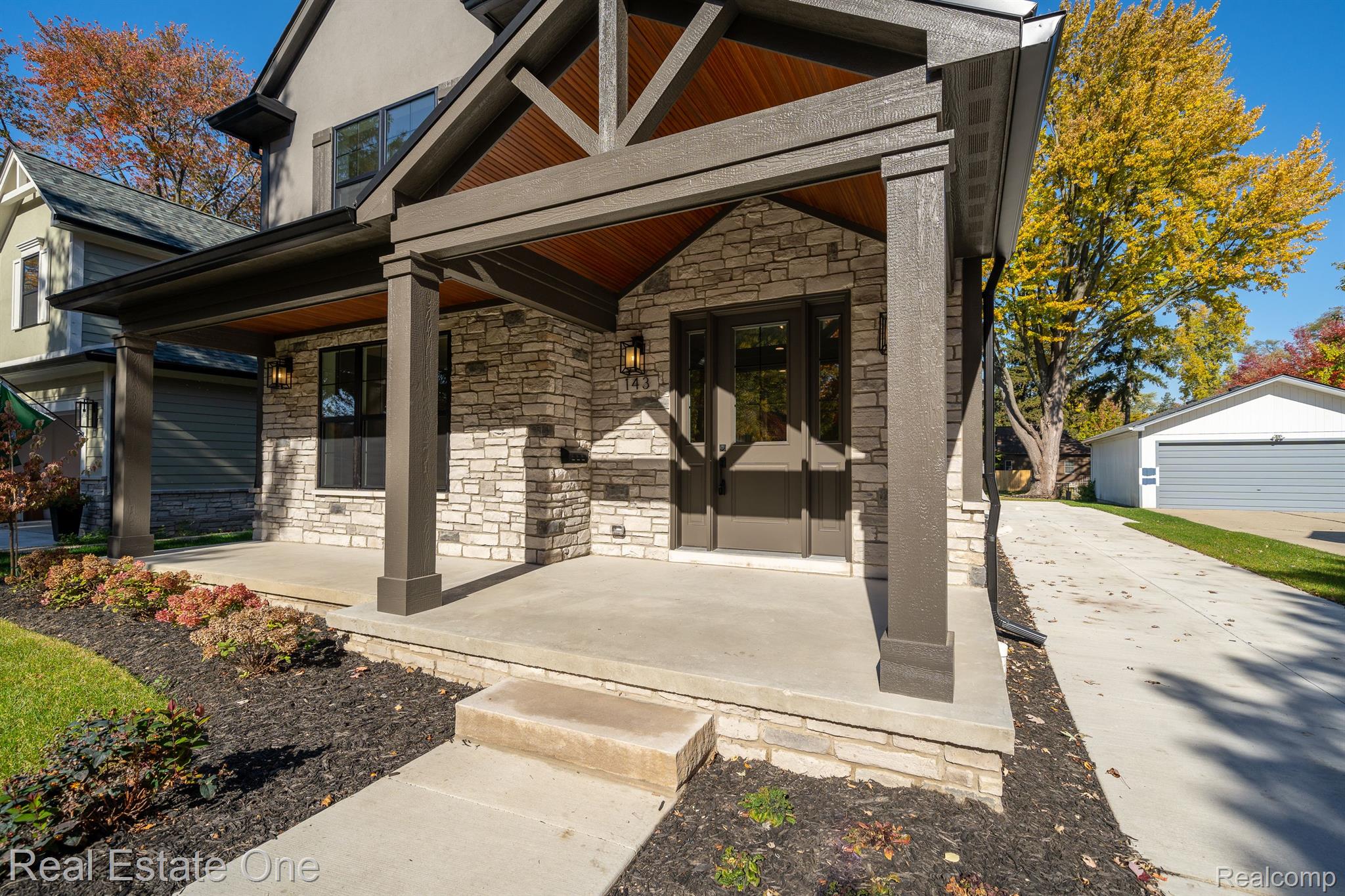 143 Woodside Road Royal Oak, MI 48073 - Photo 2 of 35 Beautiful stonework
