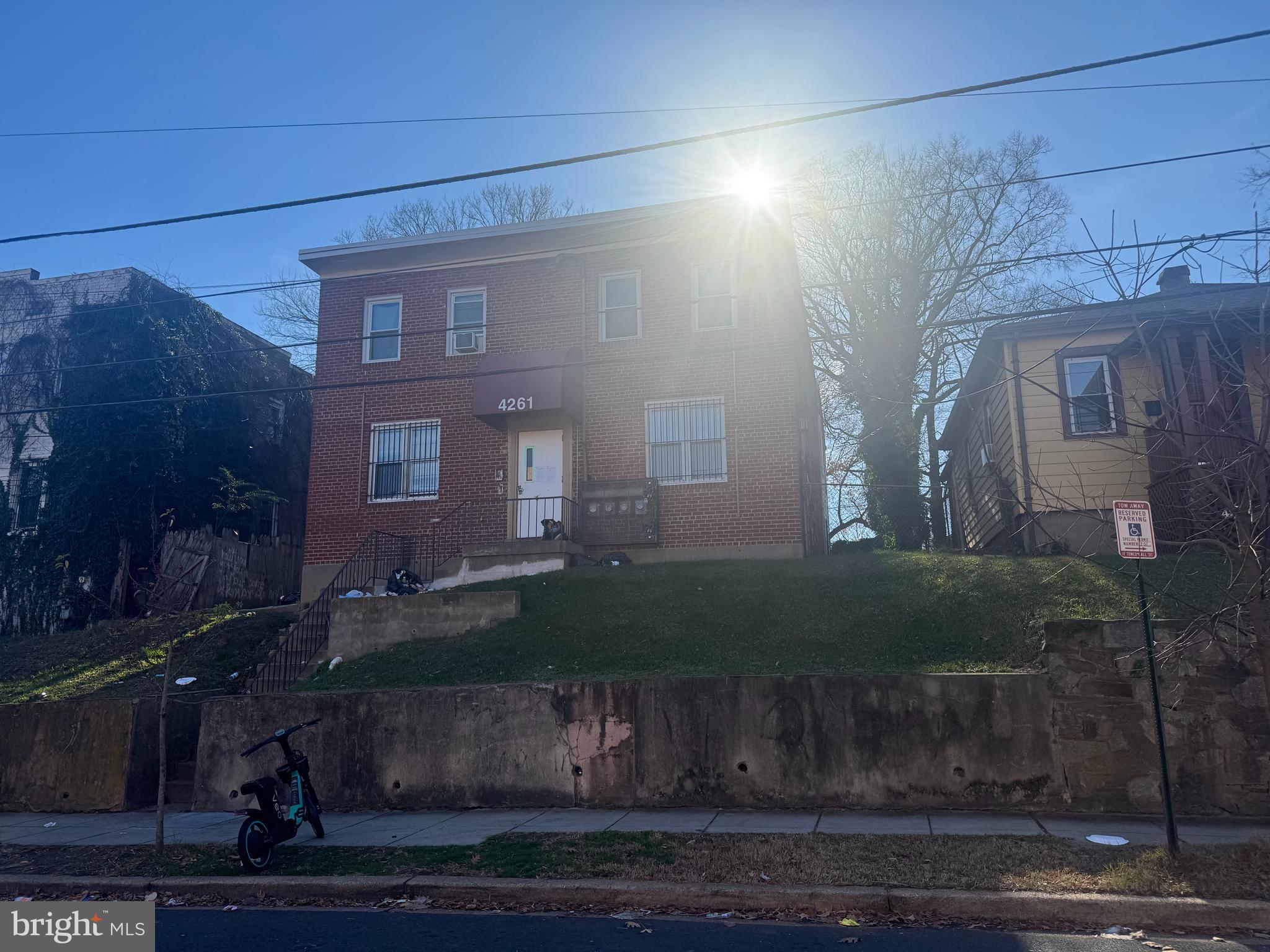 4261 Edson Place Northeast Washington, DC 20019 - Photo 2 of 2 a front view of a house