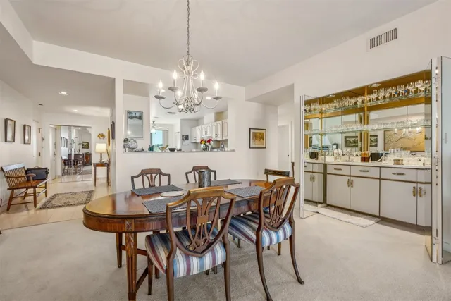 a view of city and mountain