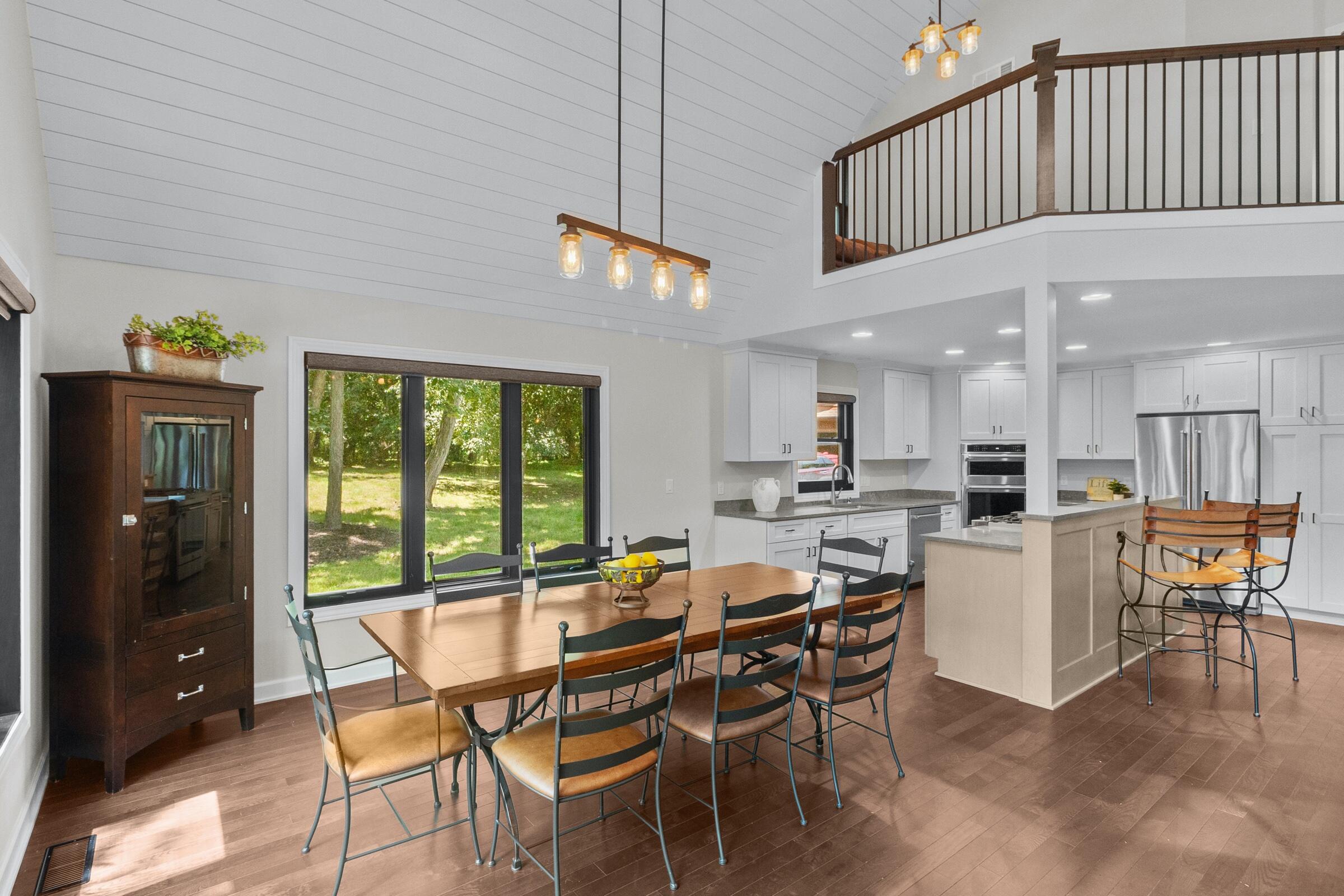 W2247 Beulah Heights Road East Troy, WI 53120 - Photo 16 of 56 Open dining to kitchen