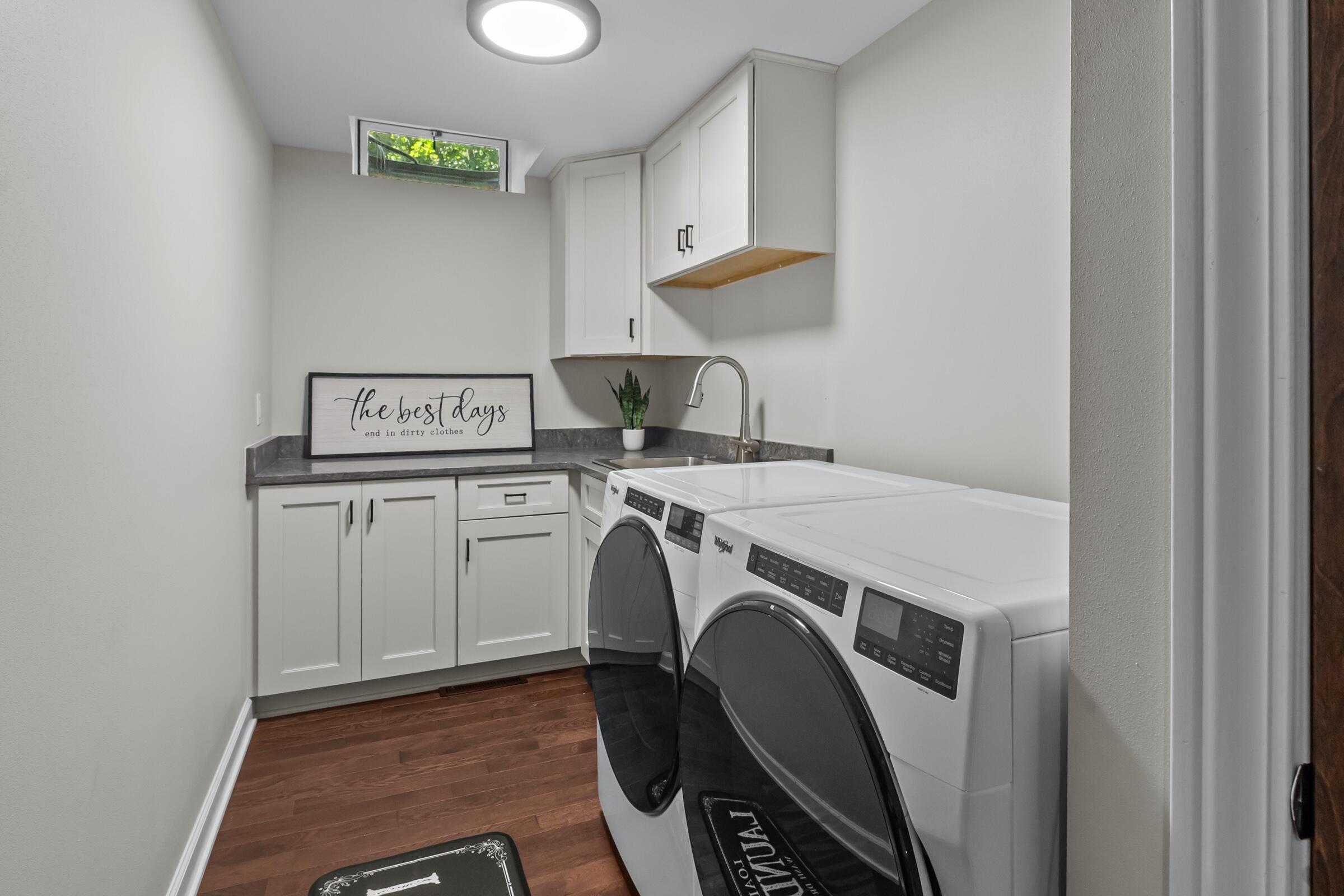 W2247 Beulah Heights Road East Troy, WI 53120 - Photo 29 of 56 Main floor laundry