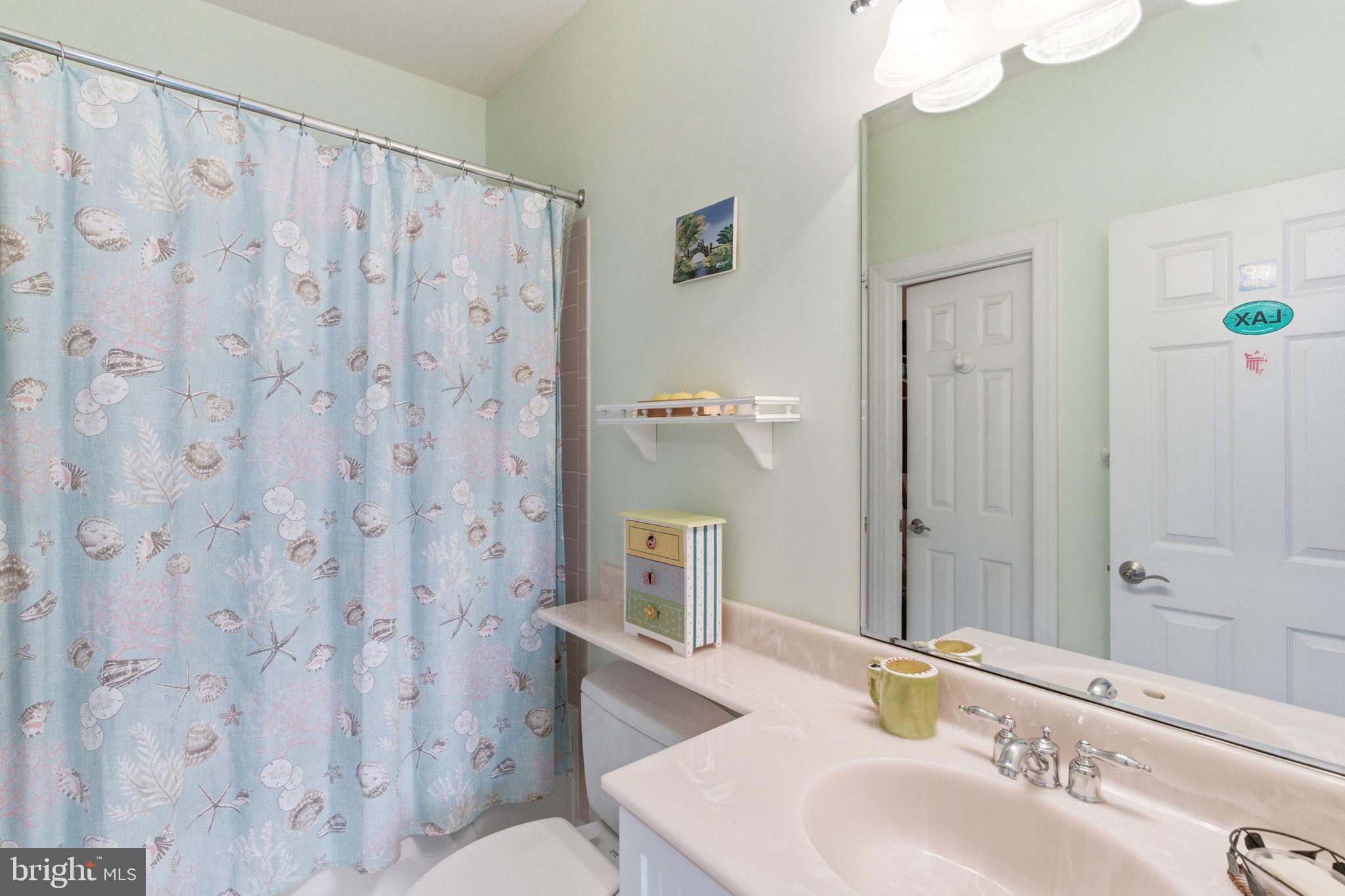 9 Deer Ridge Court Phoenix, MD 21131 - Photo 63 of 96 a bathroom with a sink and a mirror