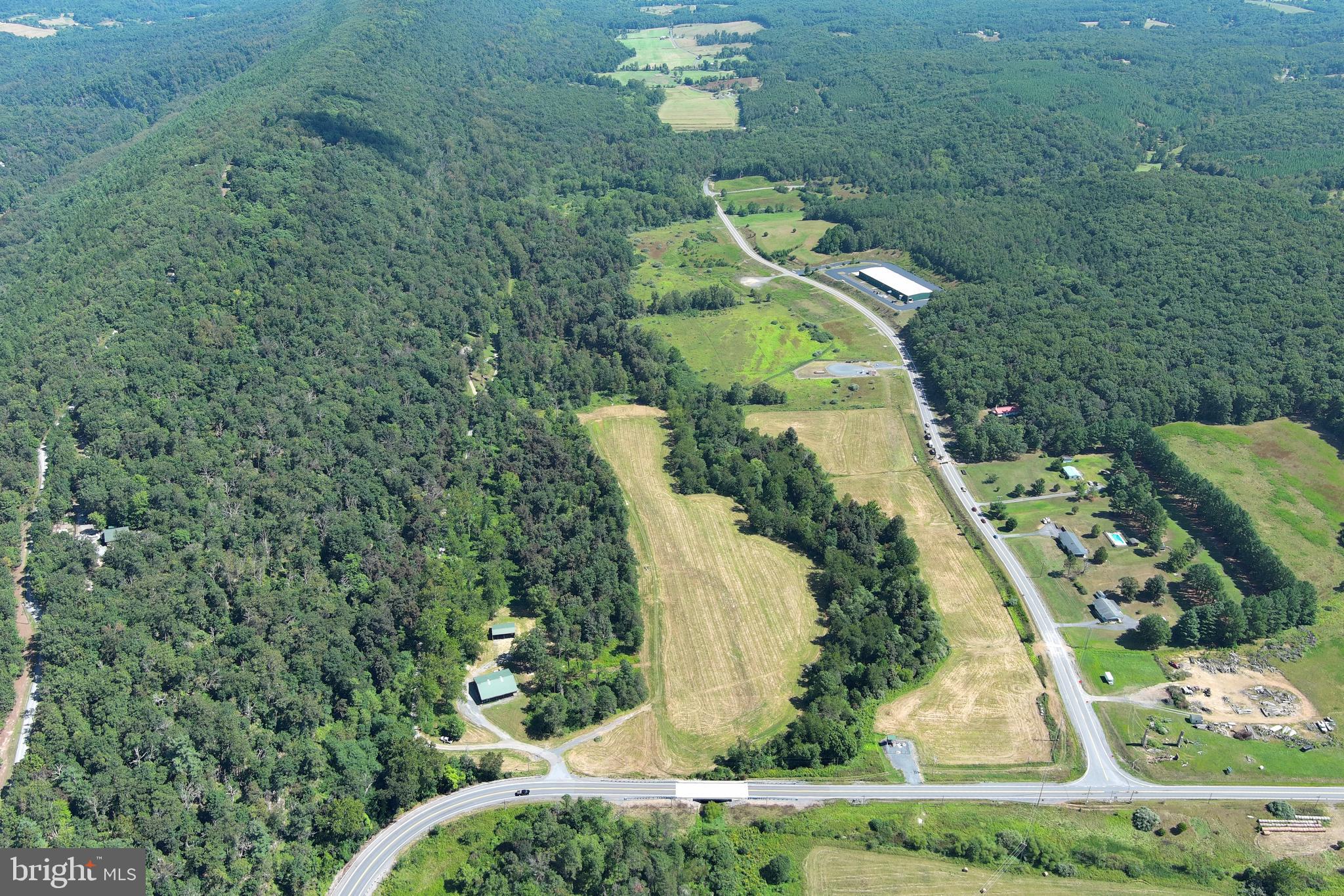 40.955 Ac Intersection Rt 50 & Smokey Hollow Road Bloomery, WV 26817 - Photo 61 of 83 a view of a yard with green space
