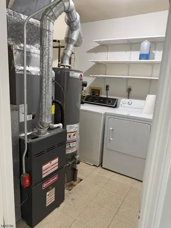 a room with storage and utility