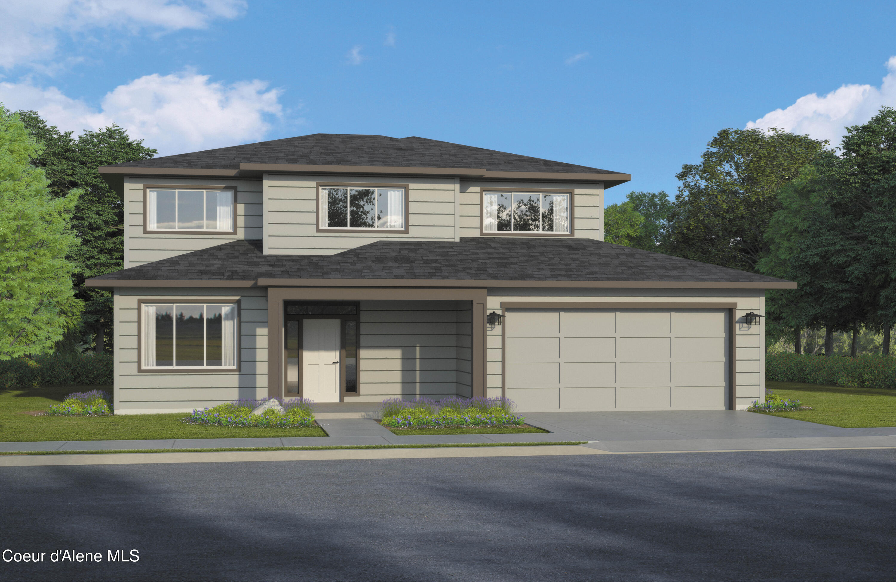 3389 North Segar Loop Post Falls, ID 83854 - Photo 1 of 40 Magnolia 2 Car Elevation