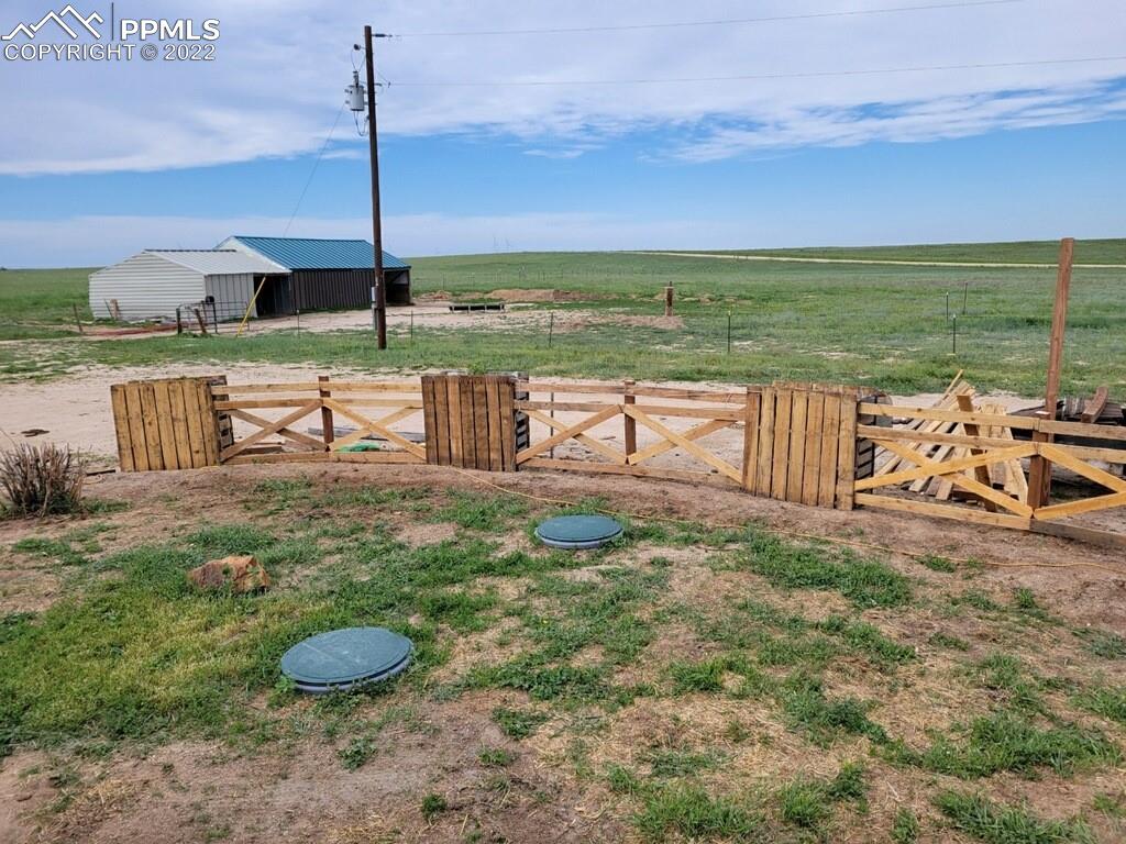 41470 Hoot Owl Road Ramah, CO 80832 - Photo 5 of 20 a view of a garden with a slide