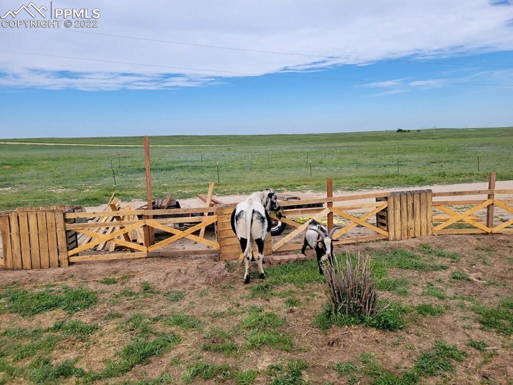 41470 Hoot Owl Road Ramah, CO 80832 - Photo 7 of 20 a view of a lake with lawn chairs