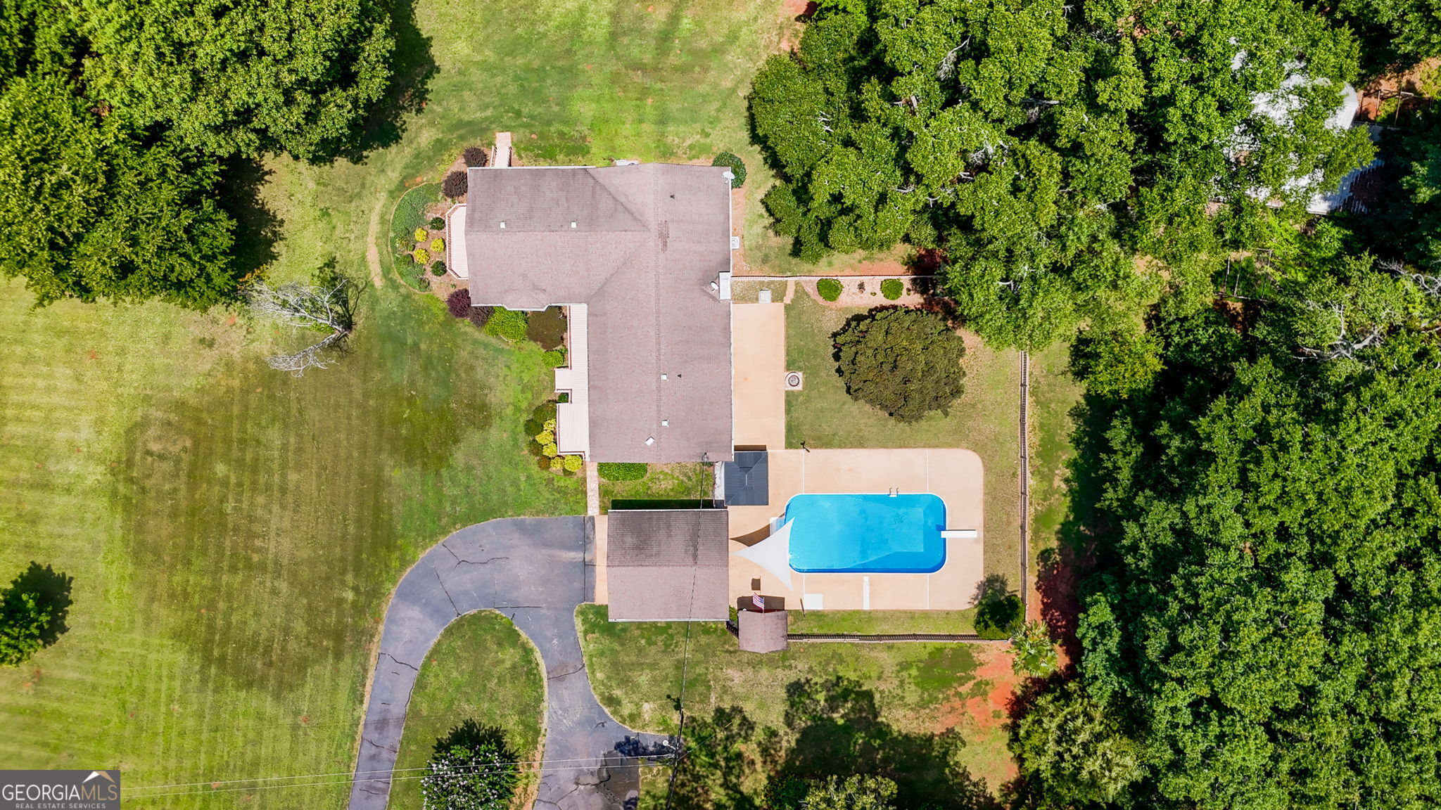 1793 Trice Cemetery Road Thomaston, GA 30286 - Photo 5 of 59 an aerial view of a house