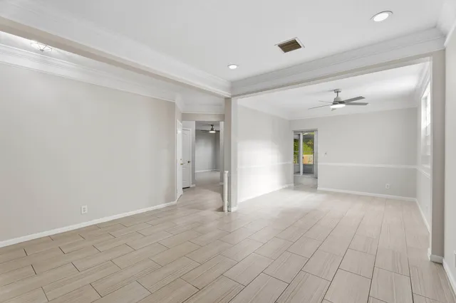 a view of empty room