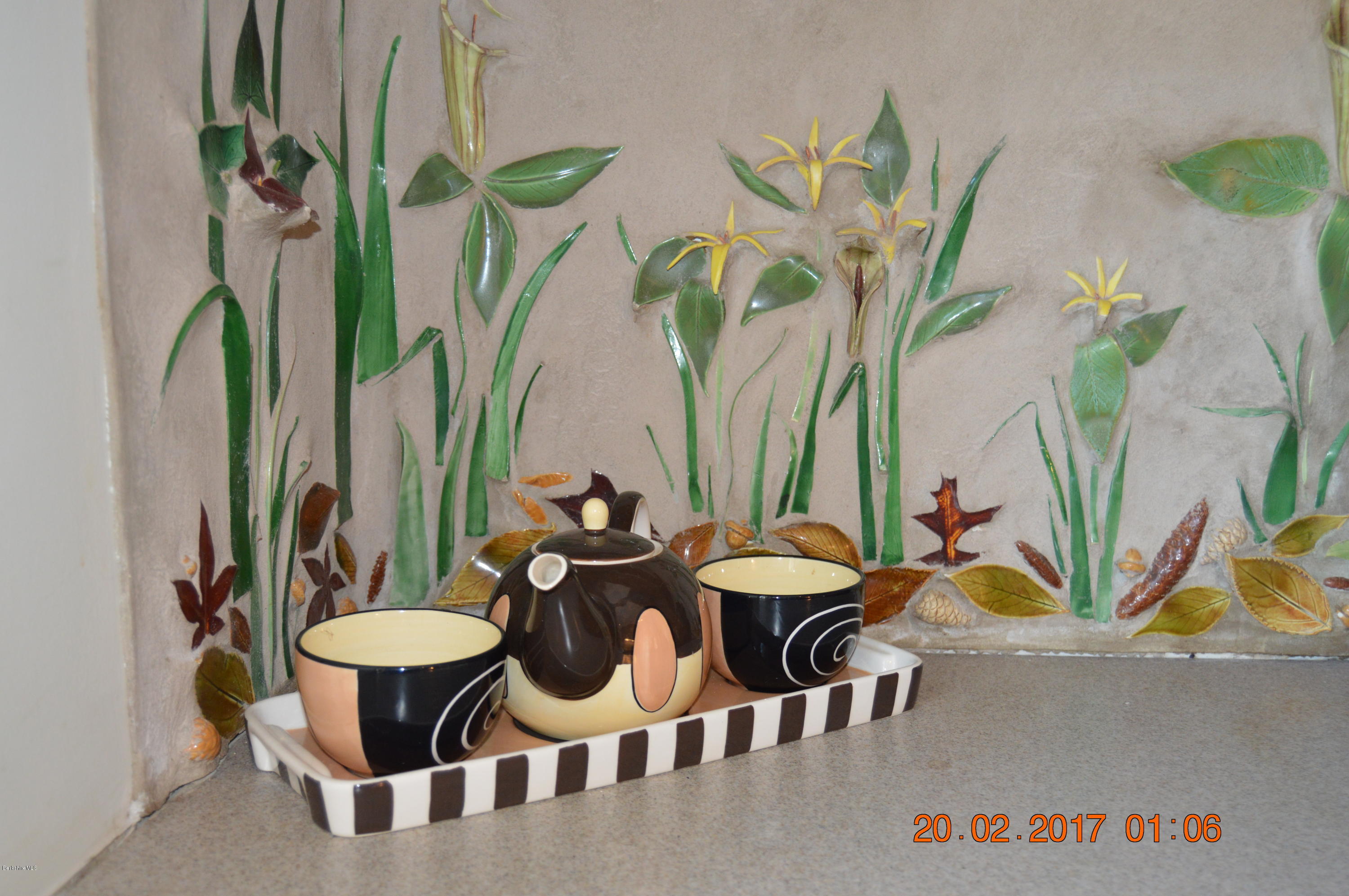 61 Hancock Road Williamstown, MA 01267 - Photo 13 of 46 Artist custom made backsplash