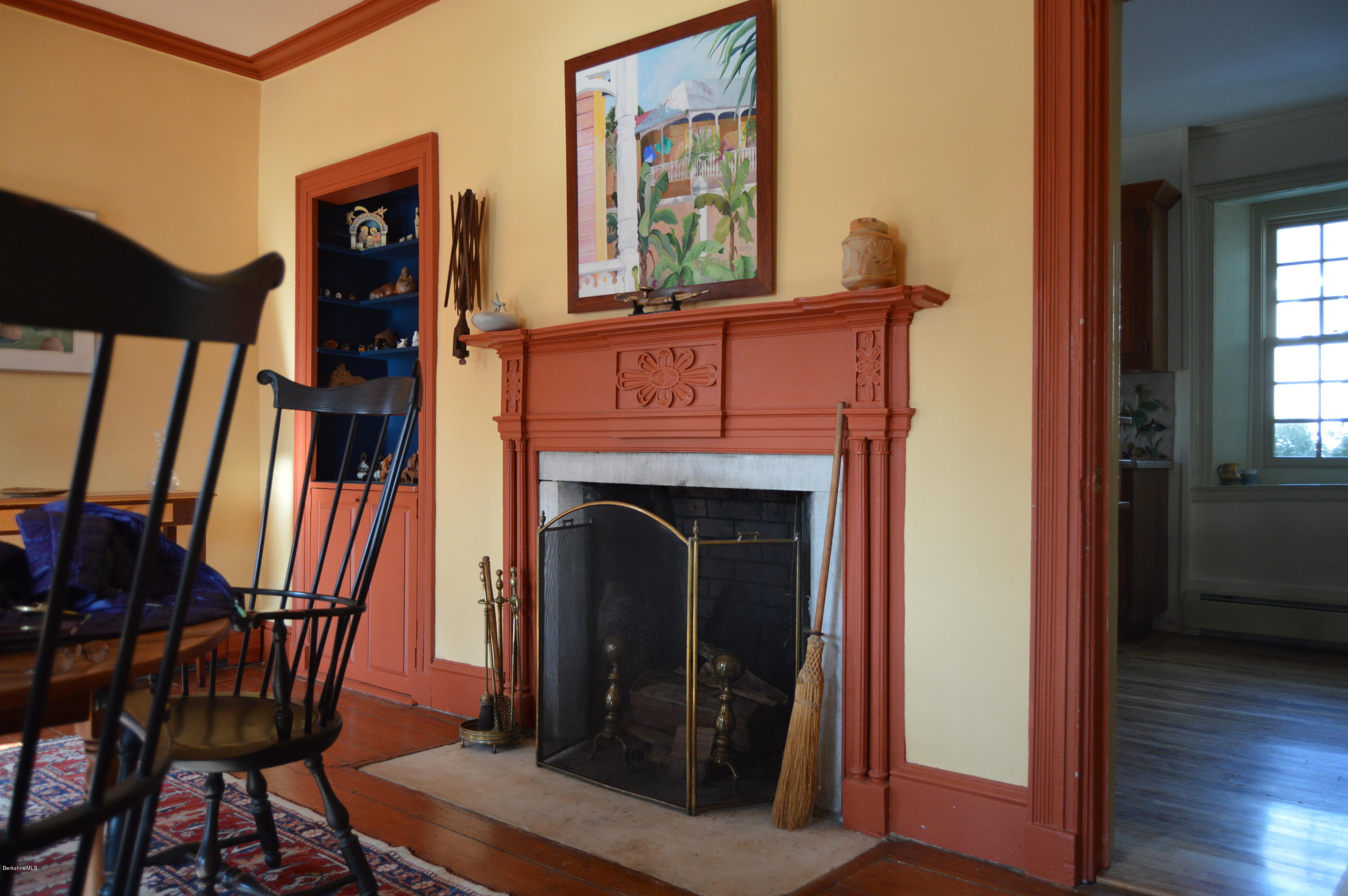 61 Hancock Road Williamstown, MA 01267 - Photo 15 of 46 Dining room fireplace