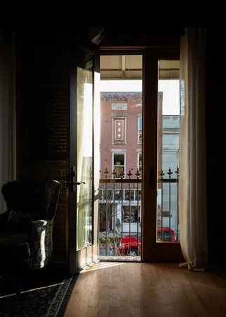 a kitchen with stainless steel appliances a sink stove and refrigerator